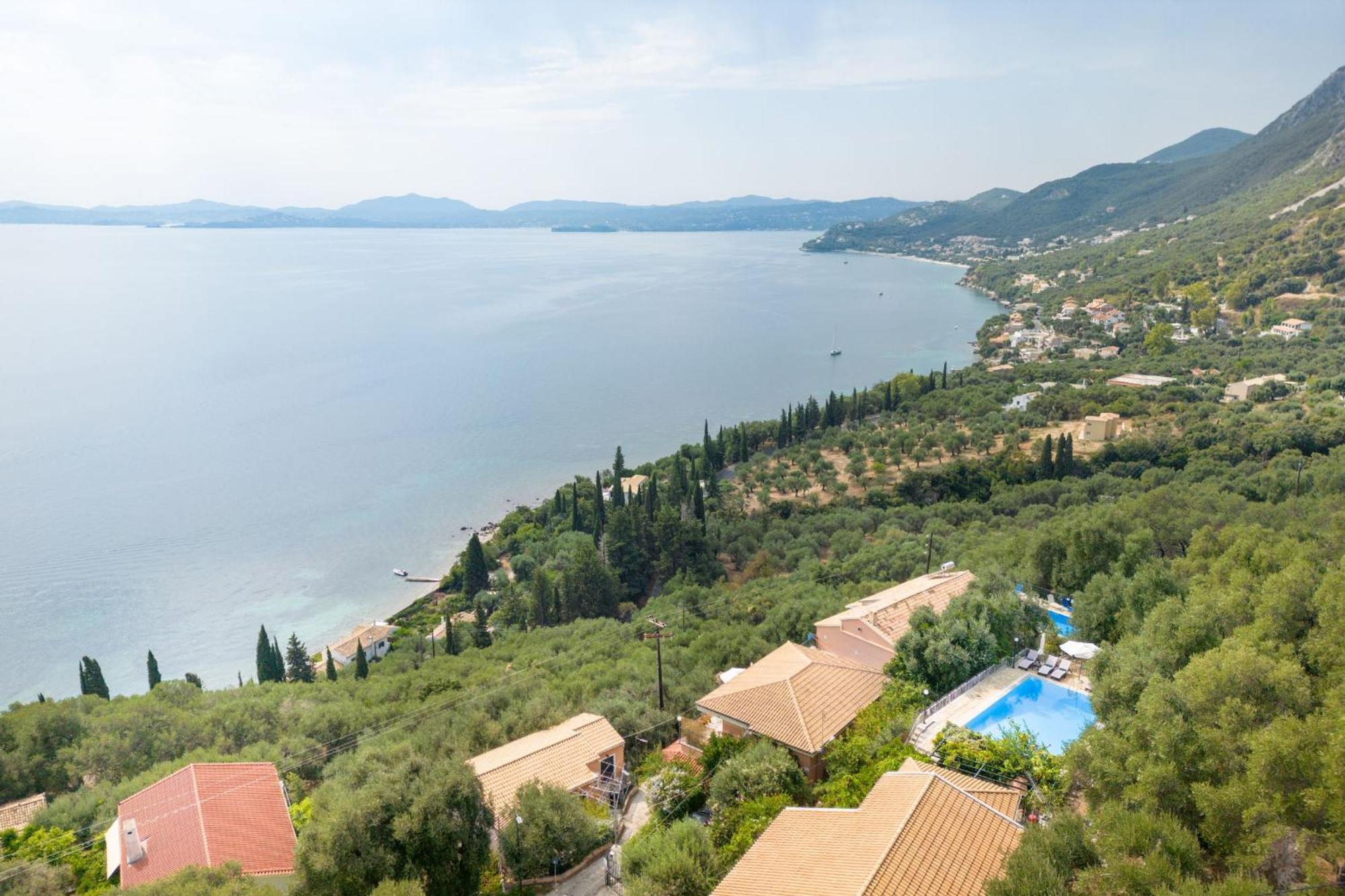 Villa Nafsika Ниссаки Экстерьер фото