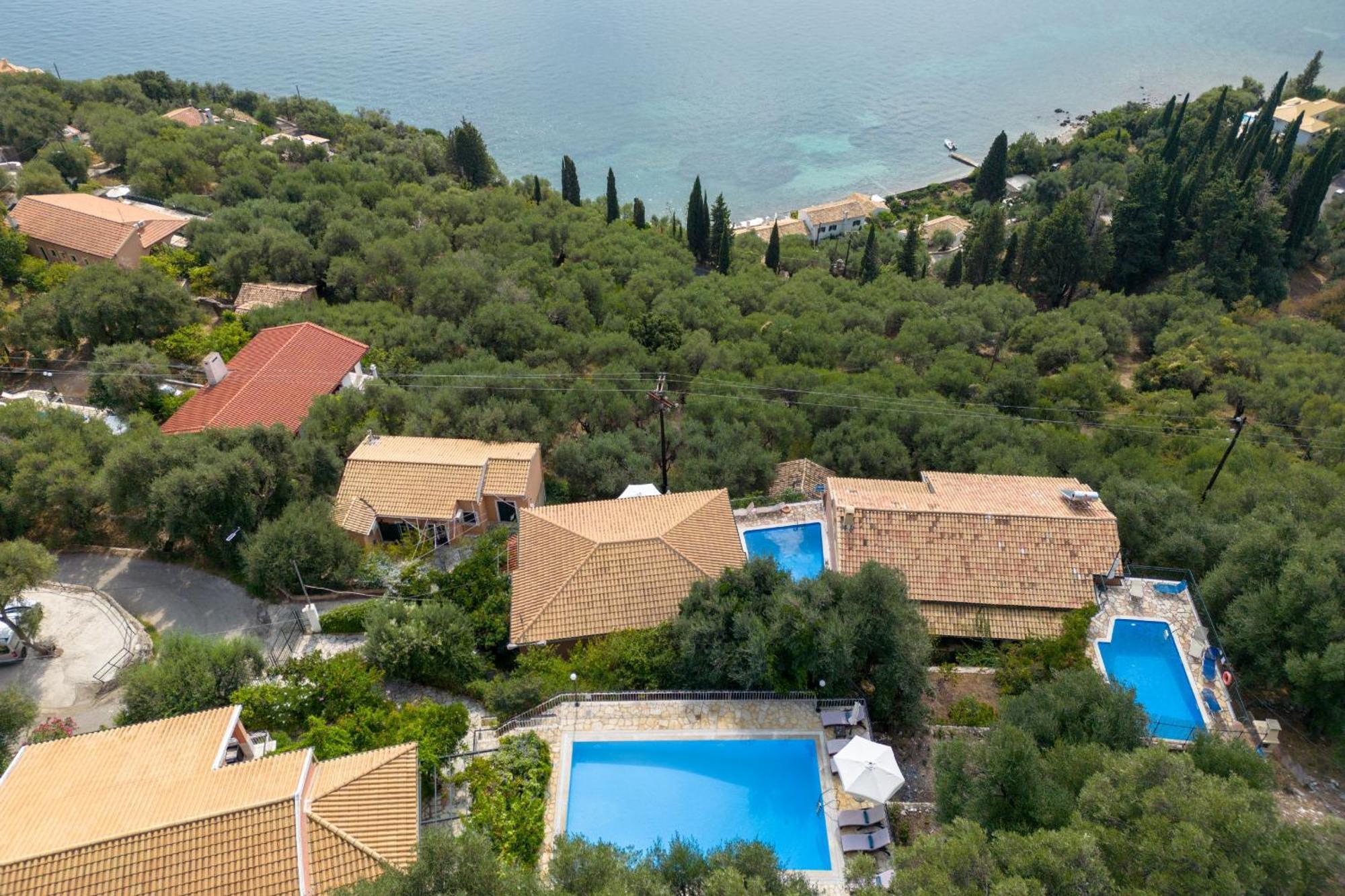Villa Nafsika Ниссаки Экстерьер фото